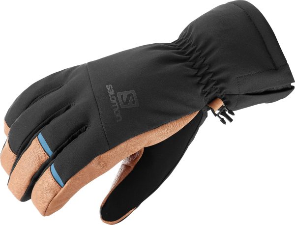 Guanti Salomon Propeller Dry M Uomo Nero Tan LC1182300-0
