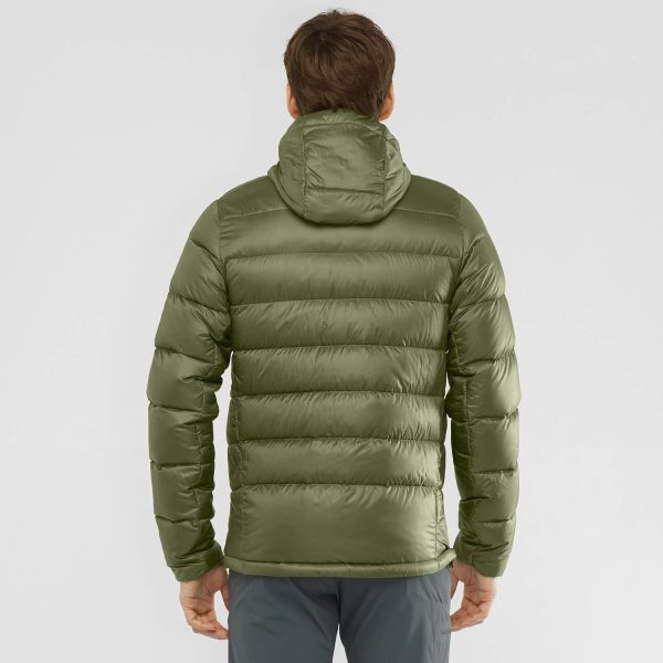 Salomon Transition Down Hoodie Uomo giacca piuma-1