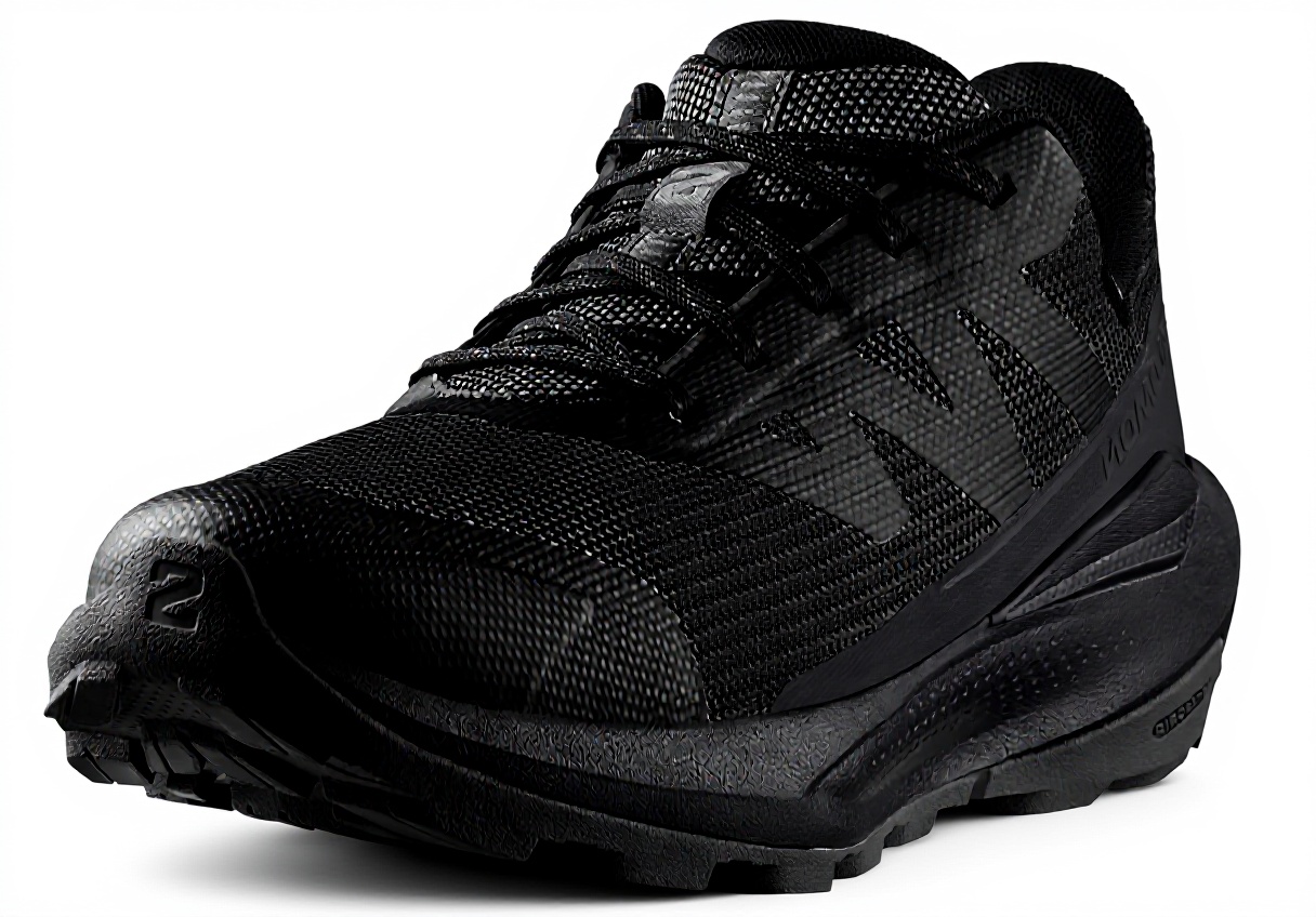 'Salomon Elixir Tour scarpe da trekking donna su sentiero naturale'