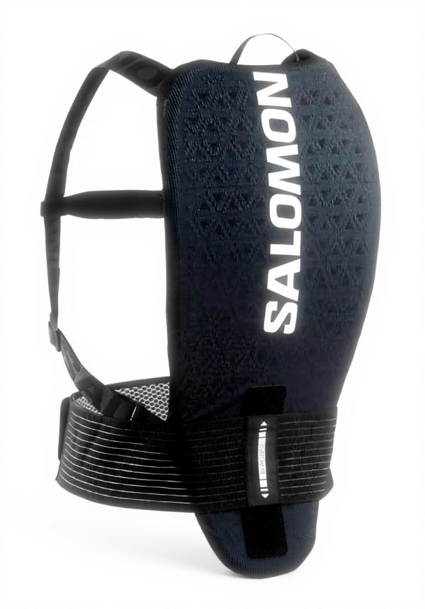 Salomon Flexcell Gilet Running Bambini Nero Leggero