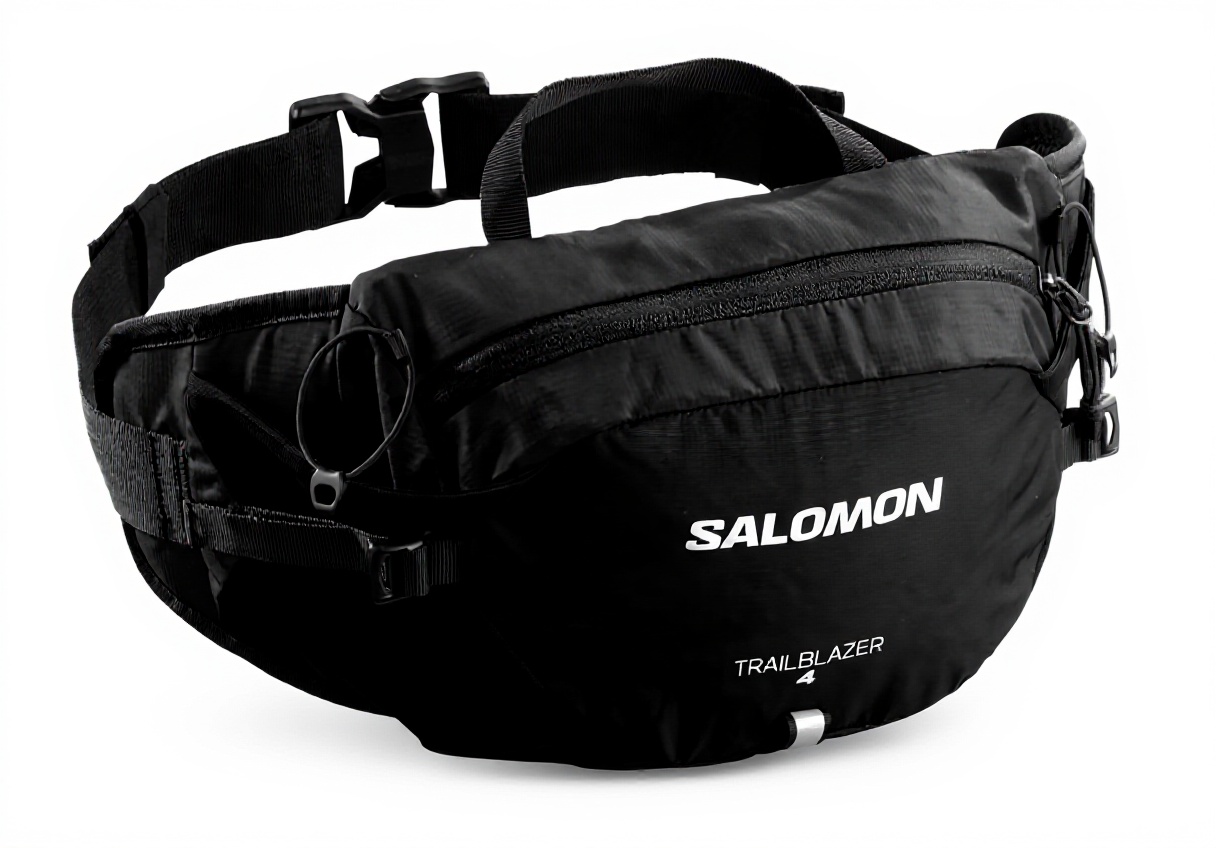 Cintura Salomon Trailblazer indossata durante un'escursione