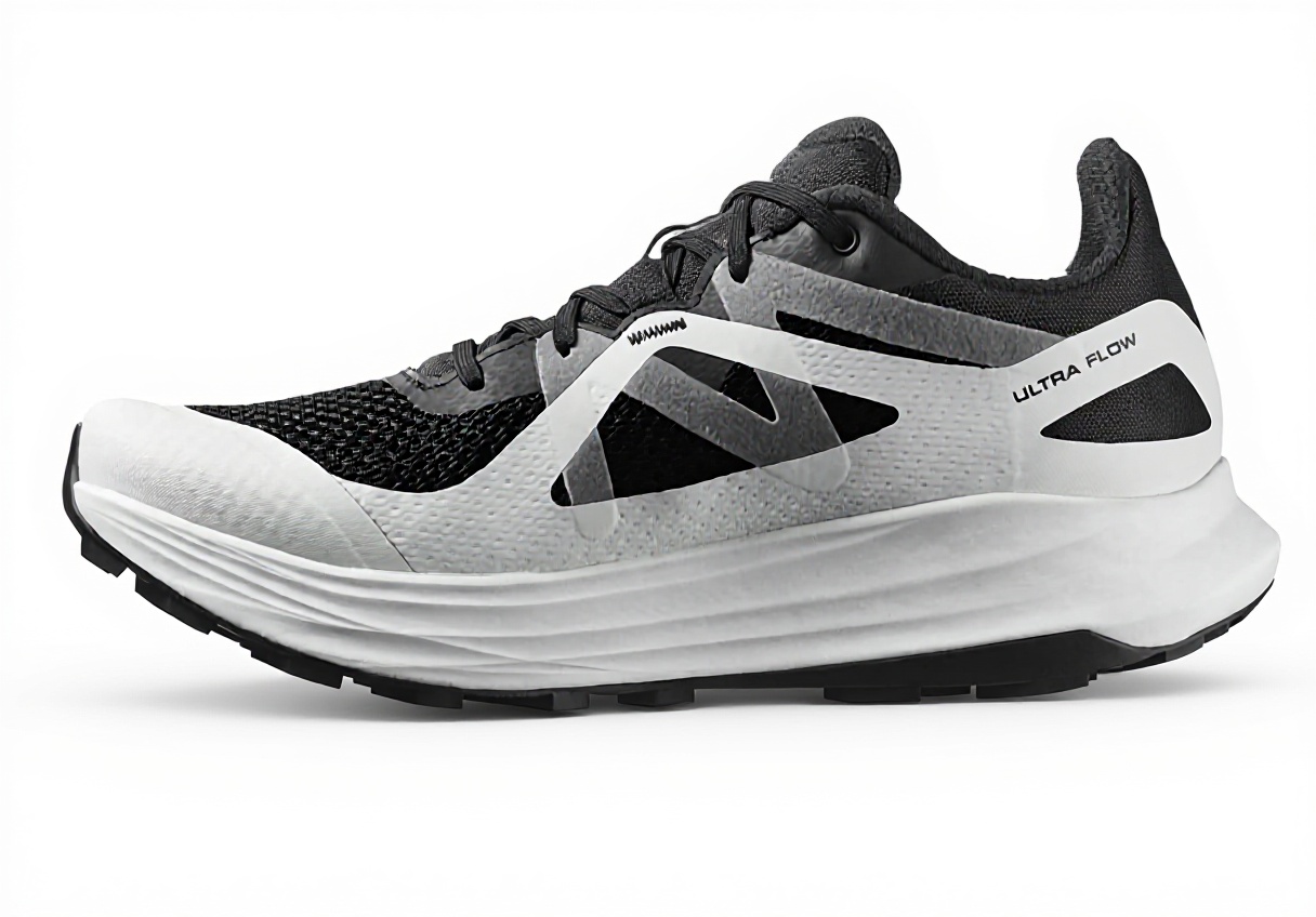 Salomon Ultra Flow scarpe da trail running su terreno misto