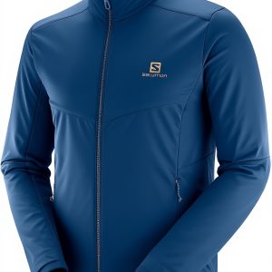 Giacche Softshell Uomo Salomon Agile Warm Jkt M Blu