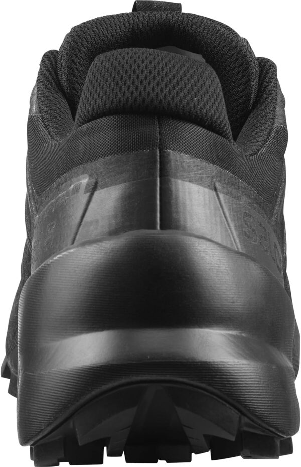 Salomon Speedcross 5 Trail Running Donna Nero Puro Piacere-4