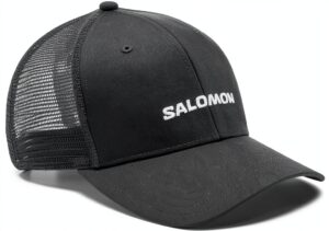 Berretto Salomon cotone traspirante unisex adulto nero-0