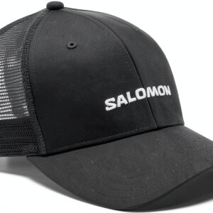 Berretto Salomon cotone traspirante unisex adulto nero-0