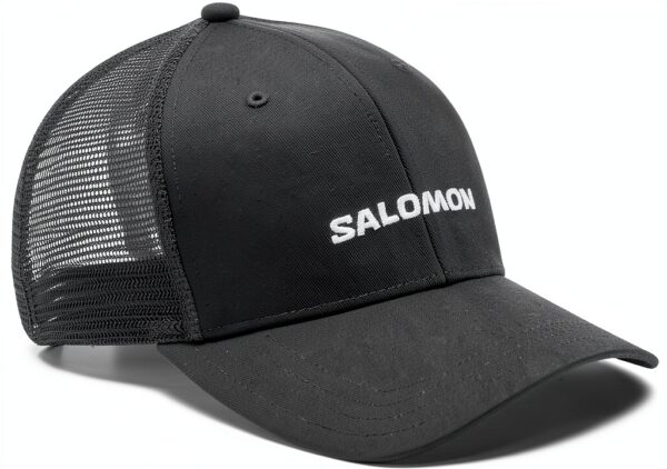 Berretto Salomon cotone traspirante unisex adulto nero-0