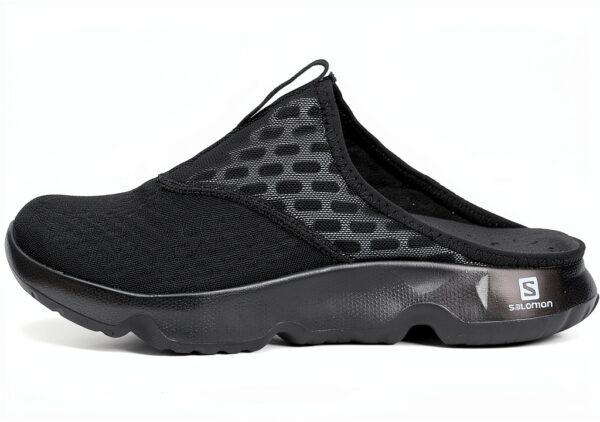 Salomon Zoccoli Donna Tessuto Comodo Nero Bianco Opal Blue-2