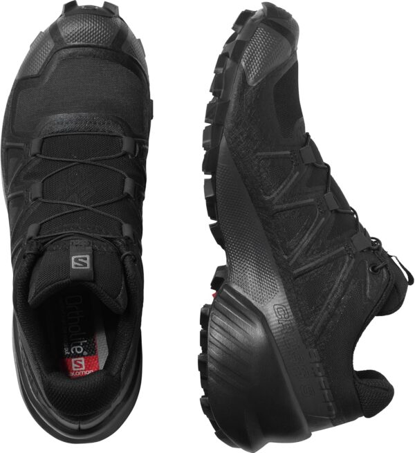 Salomon Speedcross 5 Trail Running Donna Nero Puro Piacere-5