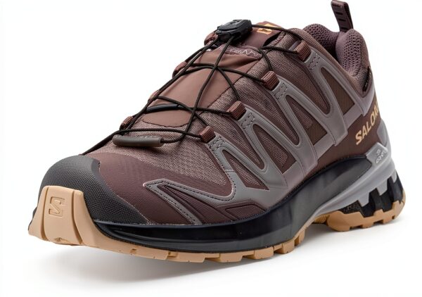 Salomon scarpe da corsa donna Viola Grigio Nero Hzlnut-0