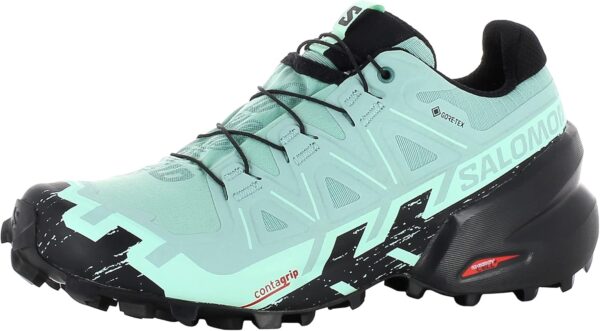 Salomon Scarpe Trail Running Donna Black Phantom Blu Aquifer-0