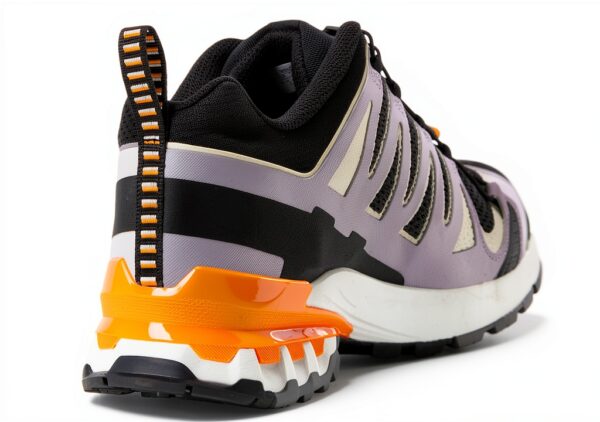 Salomon scarpe da corsa uomo Nero Grigio Arancione 45 1/3 EU-4
