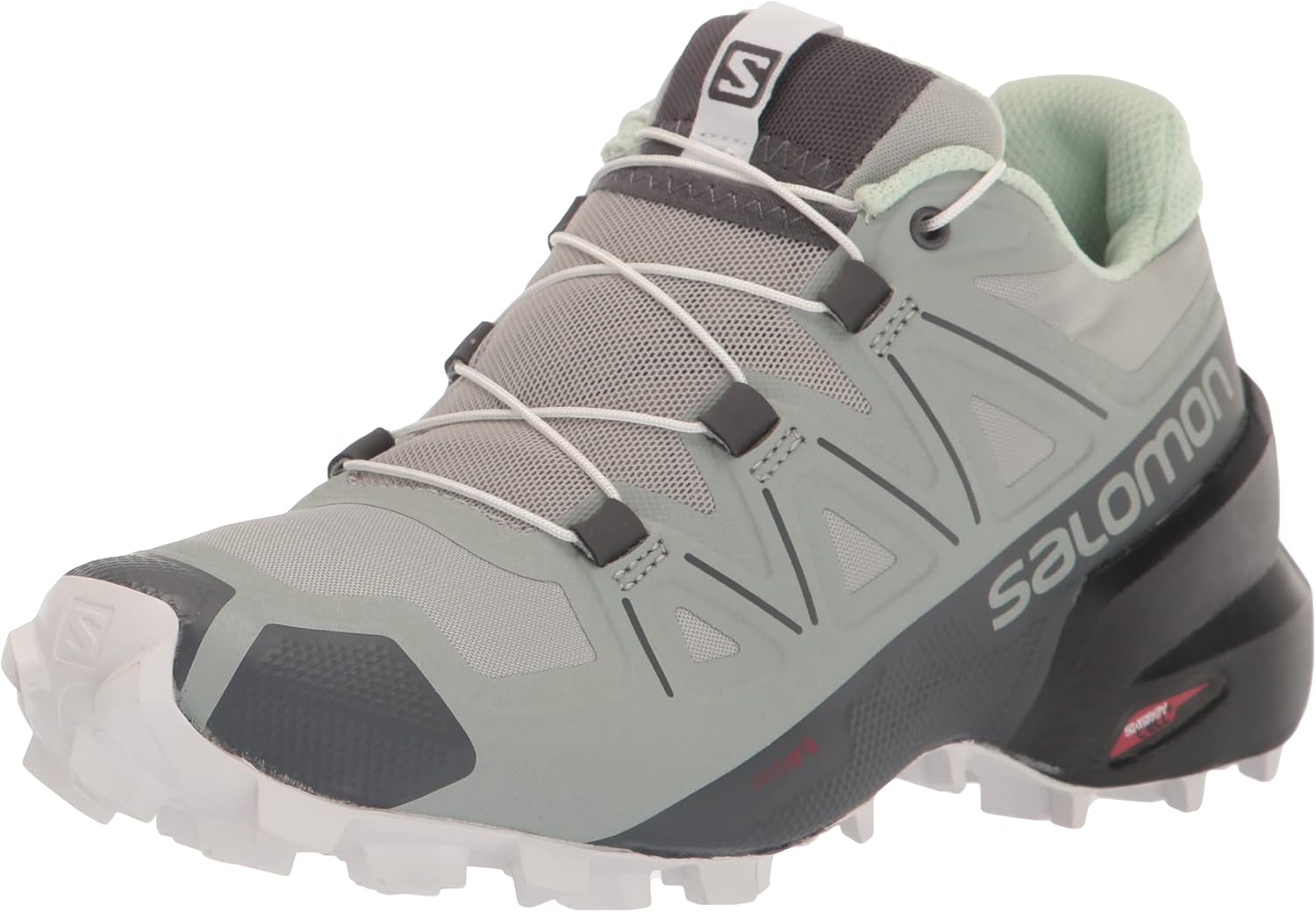 Salomon Speedcross 5 donna su terreno trail