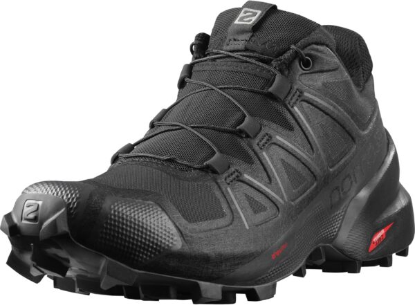 Salomon Speedcross 5 Trail Running Donna Nero Puro Piacere-0