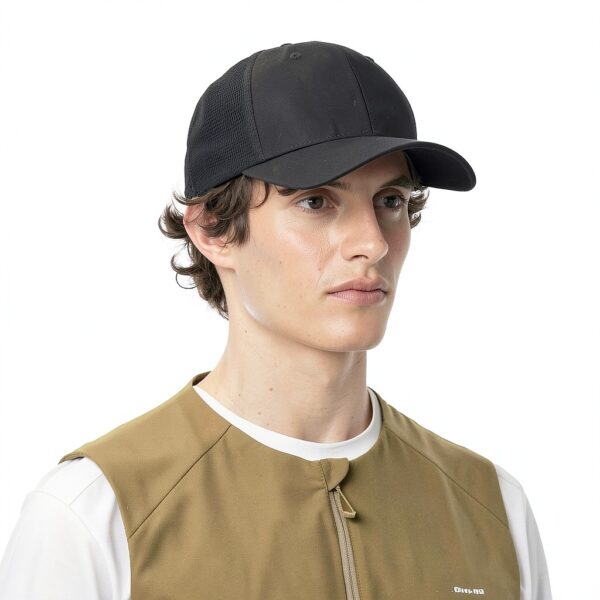 Berretto Salomon cotone traspirante unisex adulto nero-1