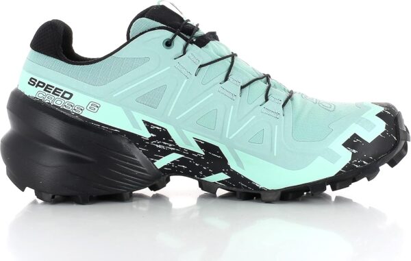 Salomon Scarpe Trail Running Donna Black Phantom Blu Aquifer-5
