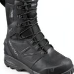 Salomon Scarpe Escursionismo Pelle Liscia Unisex Adulto Nero-0