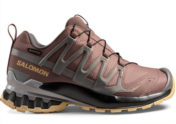 Salomon scarpe da corsa donna Viola Grigio Nero Hzlnut-1