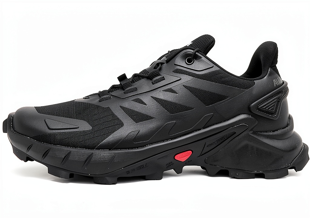 'Salomon Supercross 4 Gore-Tex su terreno fangoso'