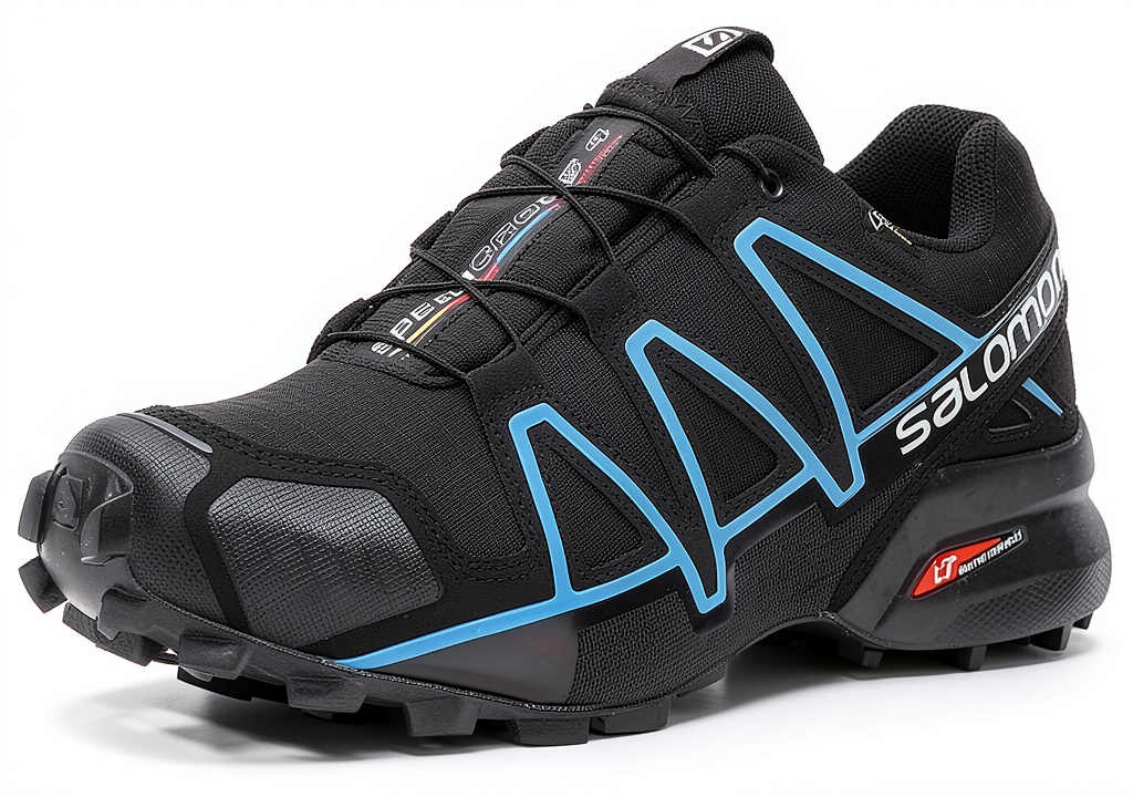 Scarpe Salomon Speedcross 4 GTX su terreno trail