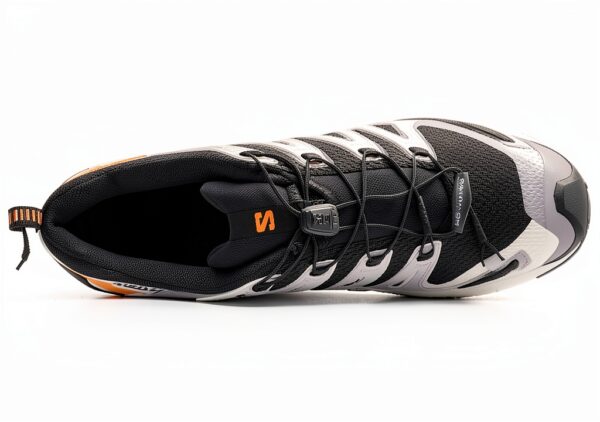 Salomon scarpe da corsa uomo Nero Grigio Arancione 45 1/3 EU-1