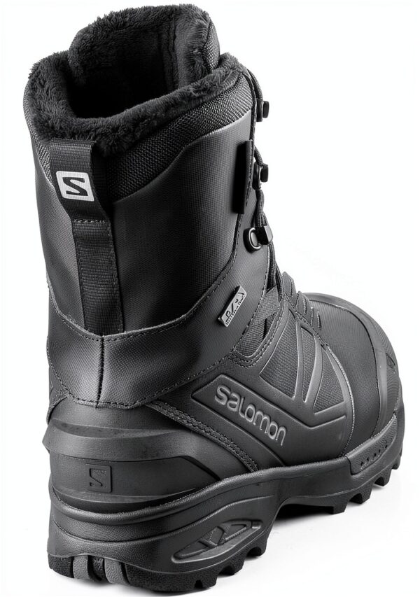 Salomon Scarpe Escursionismo Pelle Liscia Unisex Adulto Nero-2