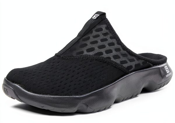 Salomon Zoccoli Donna Tessuto Comodo Nero Bianco Opal Blue-0