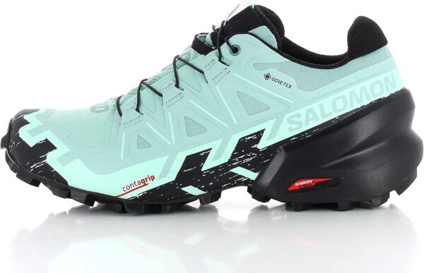 Salomon Scarpe Trail Running Donna Black Phantom Blu Aquifer-1