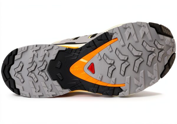 Salomon scarpe da corsa uomo Nero Grigio Arancione 45 1/3 EU-2