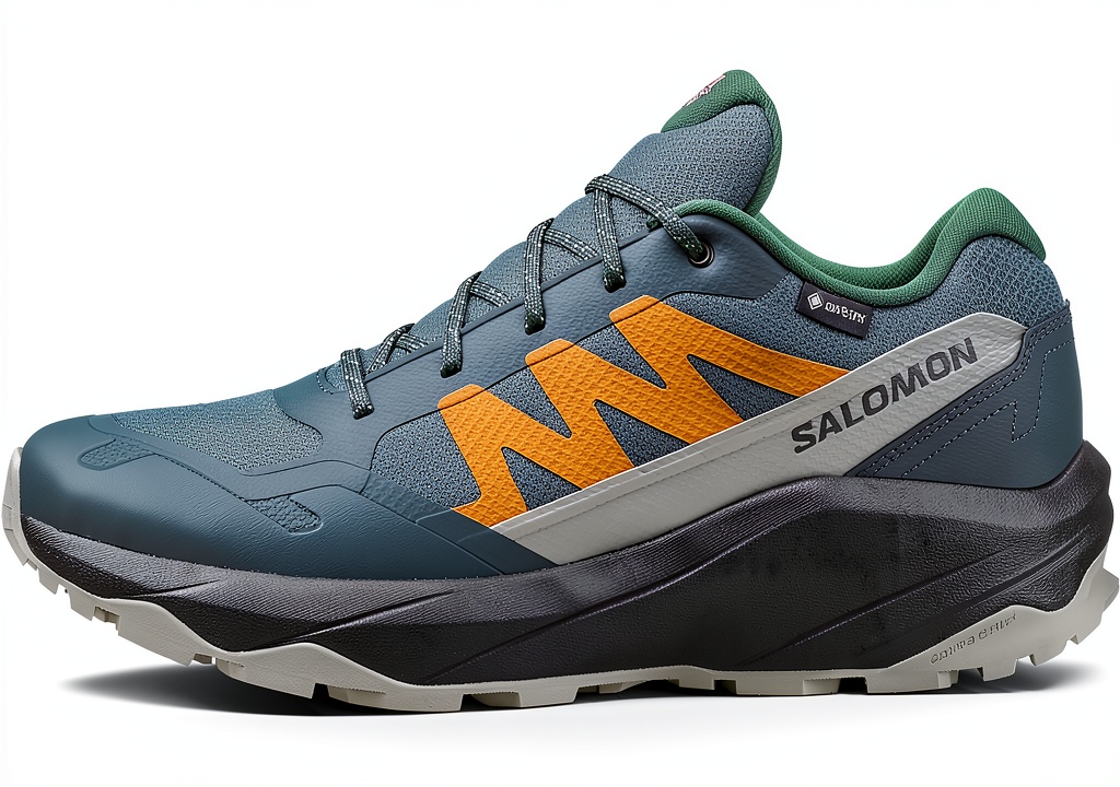 Salomon OUTSCAPE Gore-Tex scarpe da escursionismo su sentiero montano