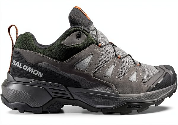 Salomon X Ultra 360 Leather Scarpe da Trekking Uomo Grigio