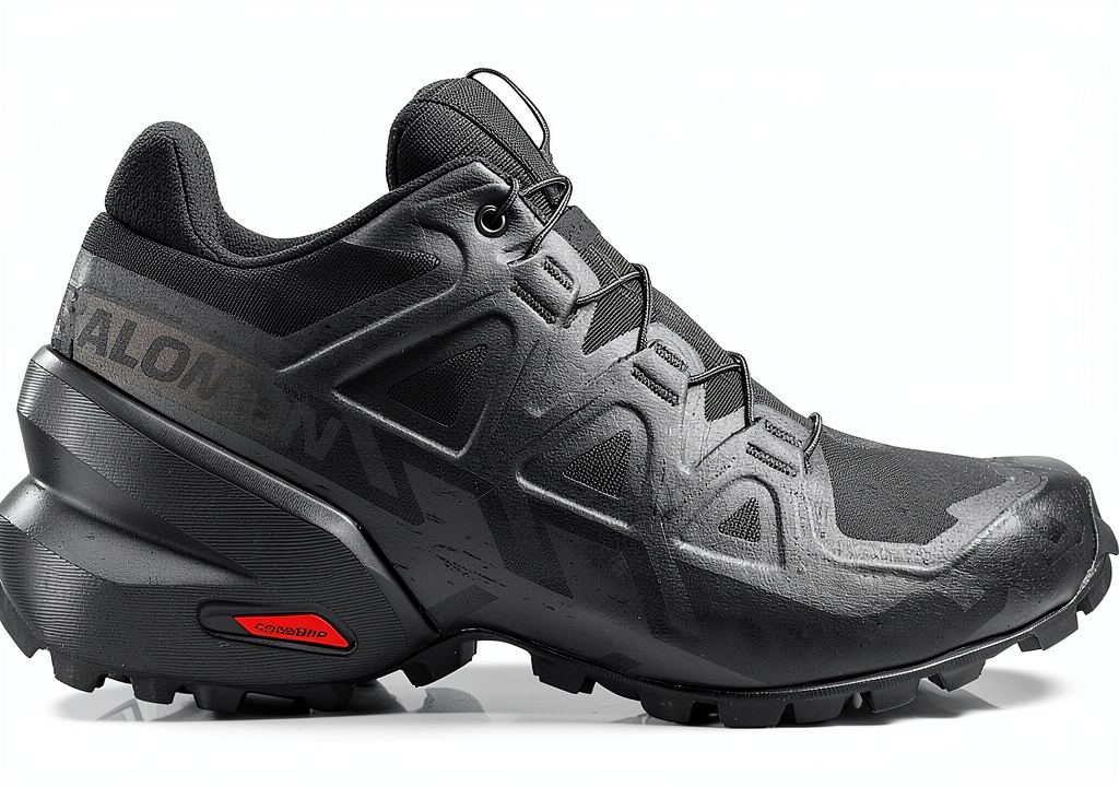 Salomon Speedcross 6 su terreno fangoso durante la corsa