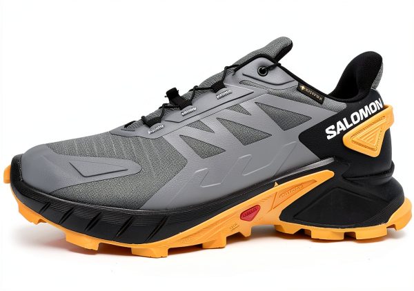Salomon Supercross 4 Safari Trail Running Uomo Tessuto Nero