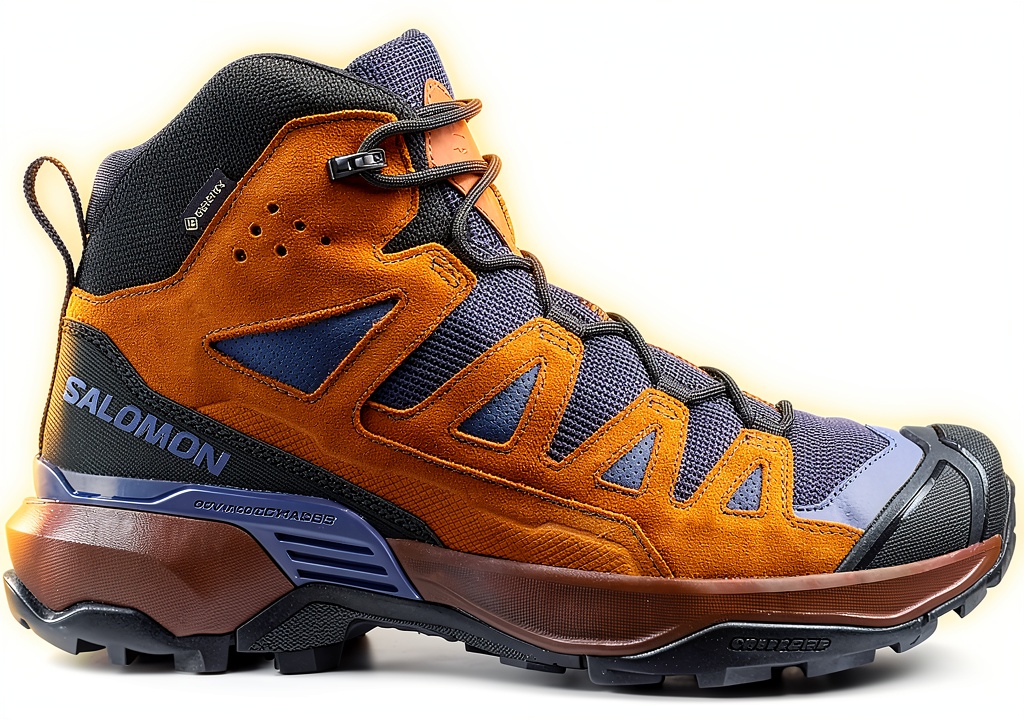 Salomon Speedcross 4 su terreno roccioso con dettaglio suola