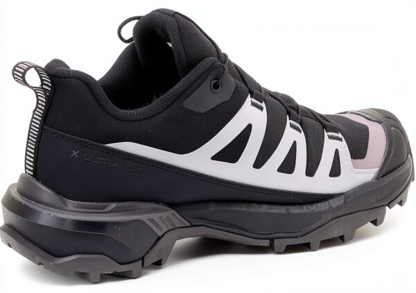 Scarpe escursionismo Salomon impermeabili donna nero grigio-4