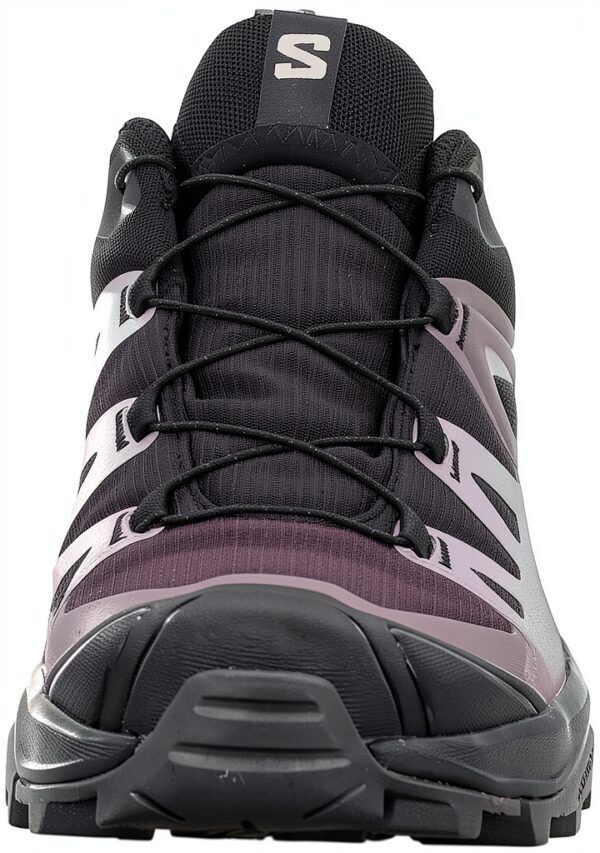 Scarpe escursionismo Salomon impermeabili donna nero grigio-6