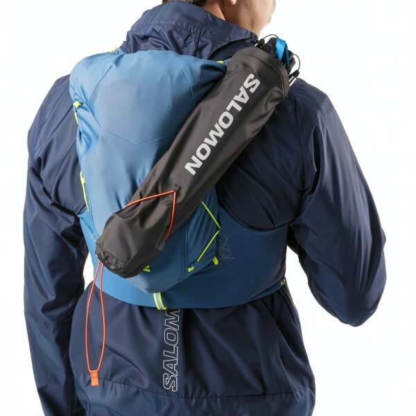 Borsa da corsa Salomon Nero tasca portaoggetti-1