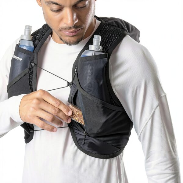 Salomon Running Vest Sensifit Poliestere XS-6