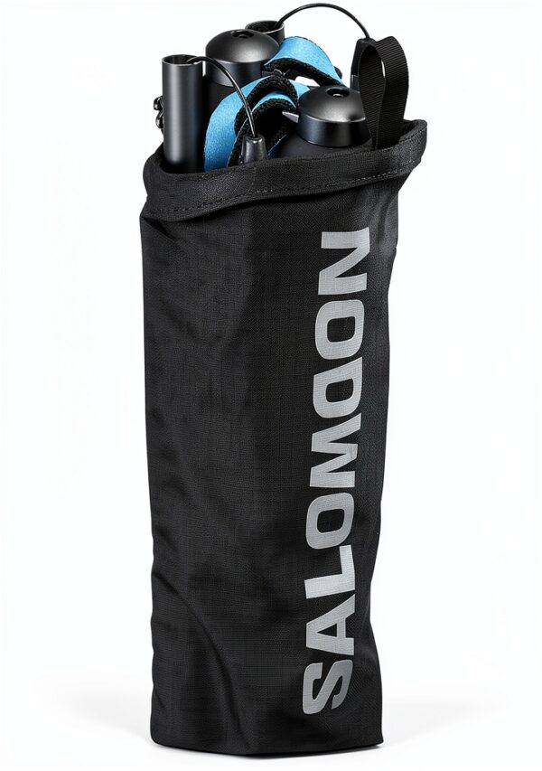 Borsa da corsa Salomon Nero tasca portaoggetti-2