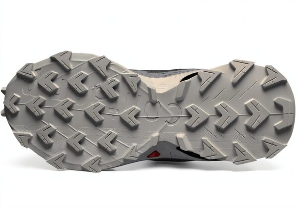 Salomon Trail Running Scarpa Uomo Grip Potente Nero/Grigio 45-49 EU-7