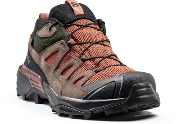 Scarpa da trekking donna Salomon Cognac Peppercorn Black GORE‑TEX-4