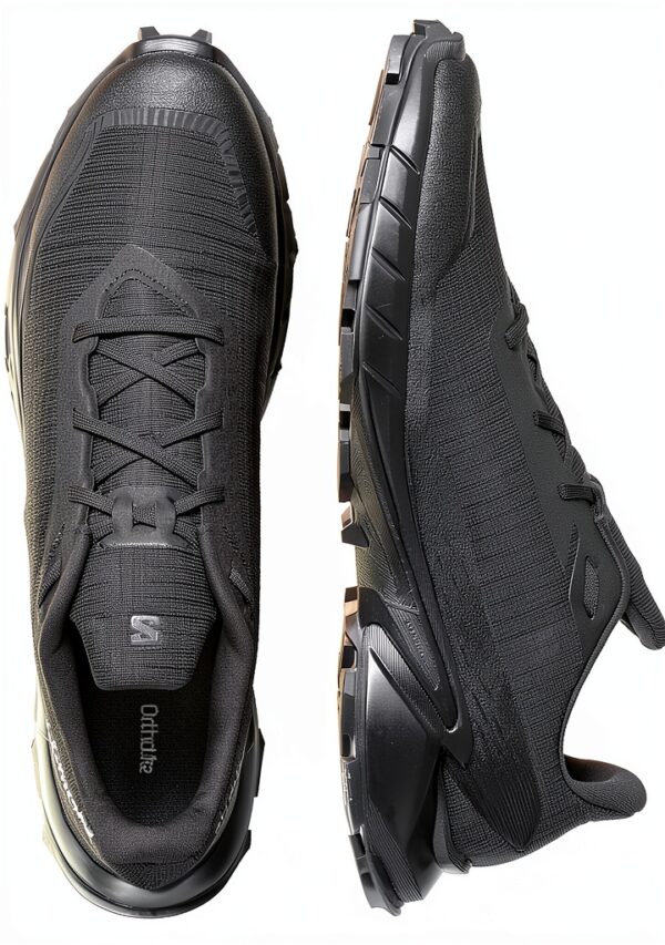 Salomon Trail Running Scarpa Uomo Grip Potente Comfort Fuze Foam Nero-6