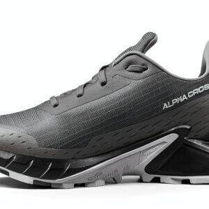 Salomon Trail Running Scarpa Uomo Grip Potente Nero/Grigio 45-49 EU-0