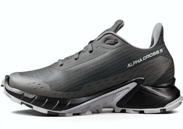 Salomon Trail Running Scarpa Uomo Grip Potente Nero/Grigio 45-49 EU-0