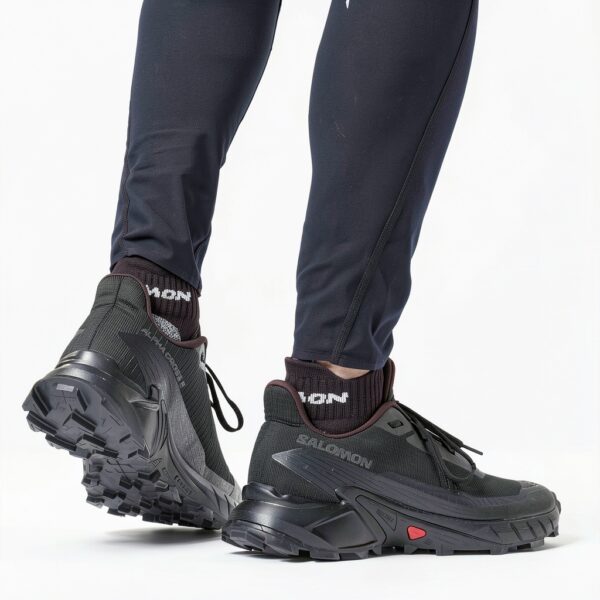 Salomon Trail Running Scarpa Uomo Grip Potente Comfort Fuze Foam Nero-8
