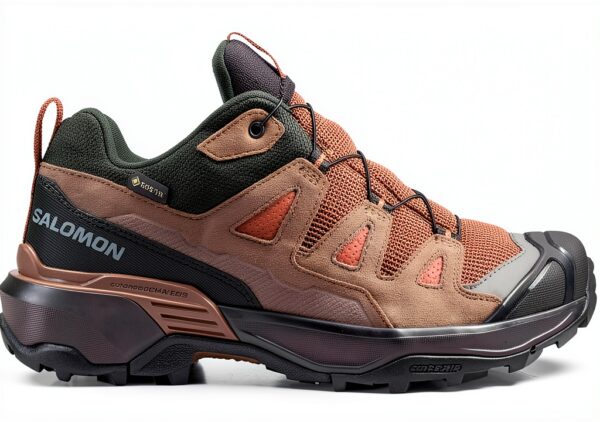 Scarpa da trekking donna Salomon Cognac Peppercorn Black GORE‑TEX-3