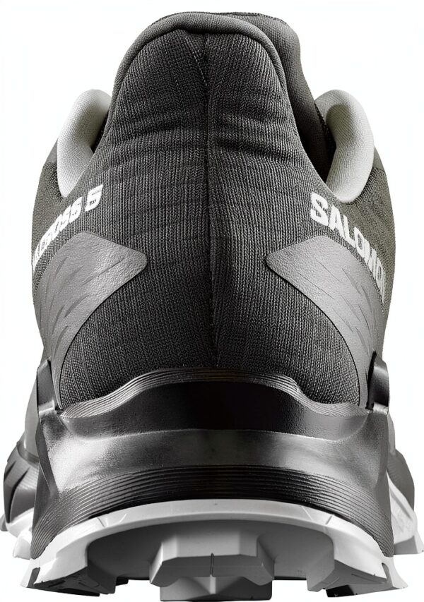 Salomon Trail Running Scarpa Uomo Grip Potente Nero/Grigio 45-49 EU-5
