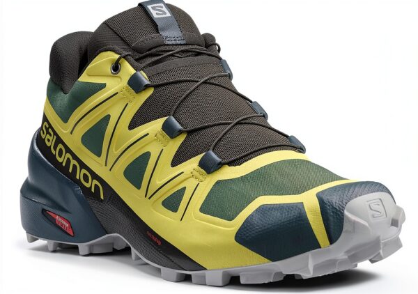 Salomon Scarpe da Trail Running Uomo Multicolore Duck Green Black-3