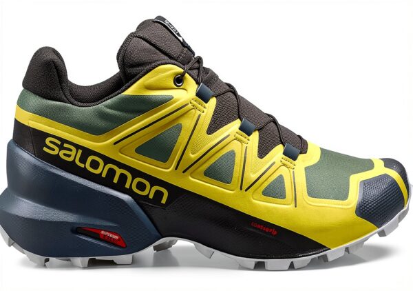 Salomon Scarpe da Trail Running Uomo Multicolore Duck Green Black-2