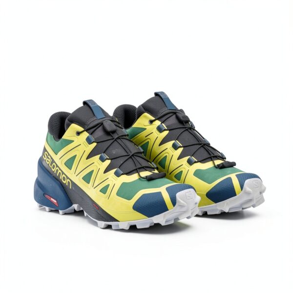Salomon Scarpe da Trail Running Uomo Multicolore Duck Green Black-1